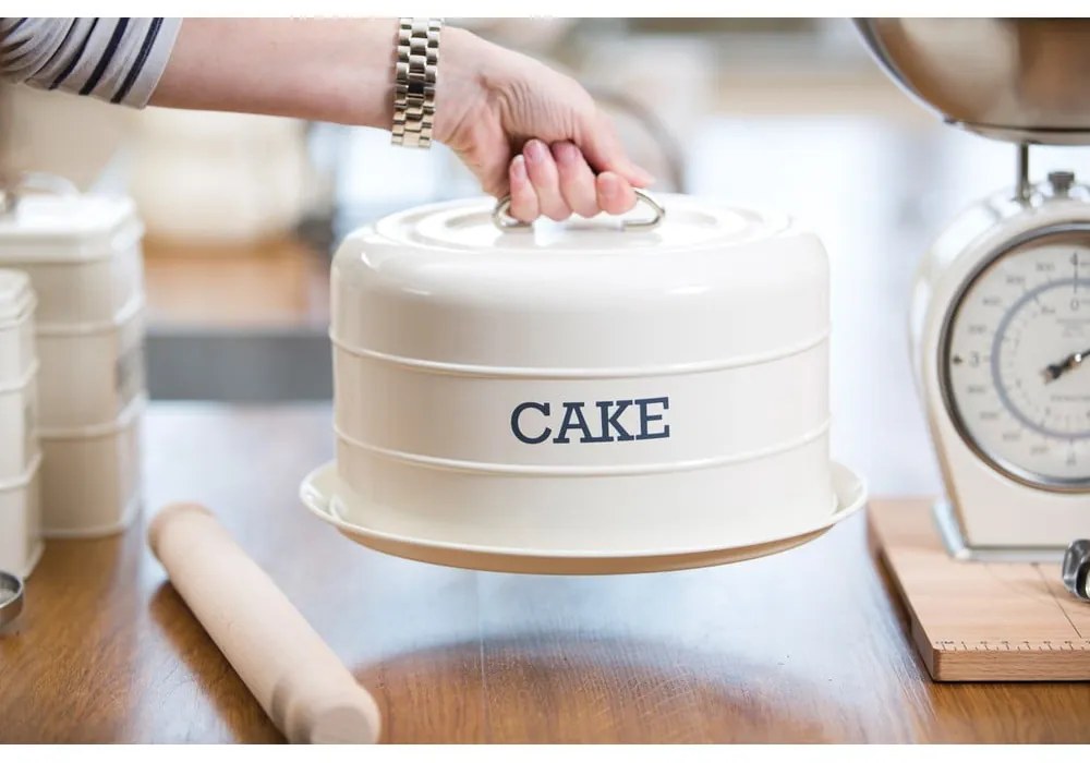 Oceľová dóza na tortu Living Nostalgia – Kitchen Craft