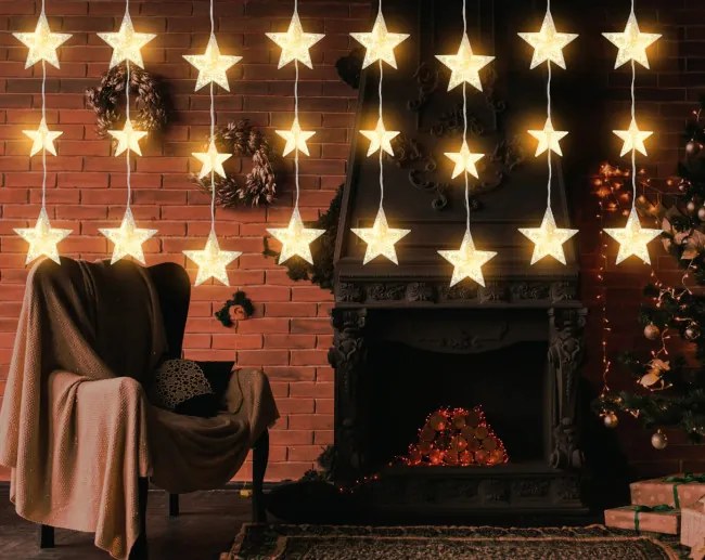 LED záves CD005 s diaľkovým ovládaním