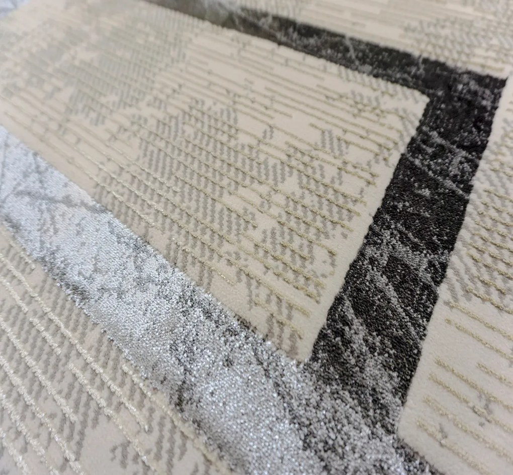 BE Koberec Esprit 3609 GREY – sivý obdĺžnikový Rozmer: 240x330 cm