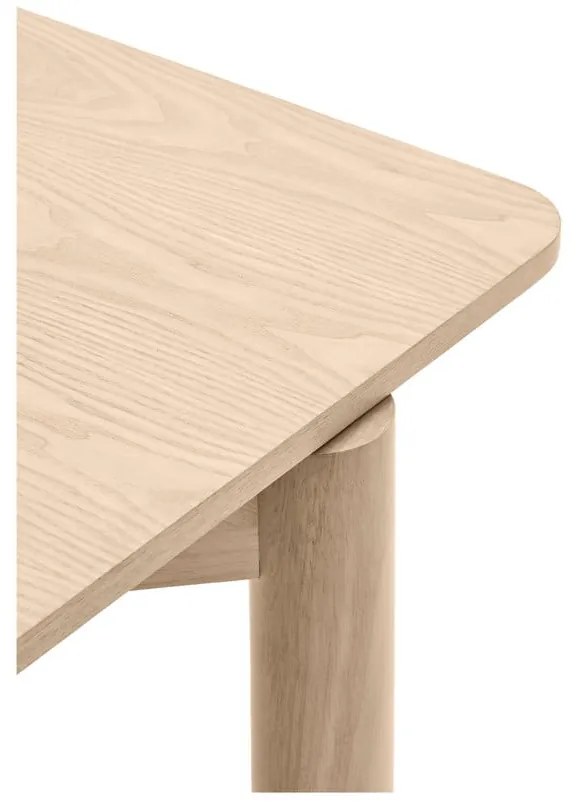 Rozkladací jedálenský stôl v dekore jaseňa 160x100 cm Atlas - Teulat