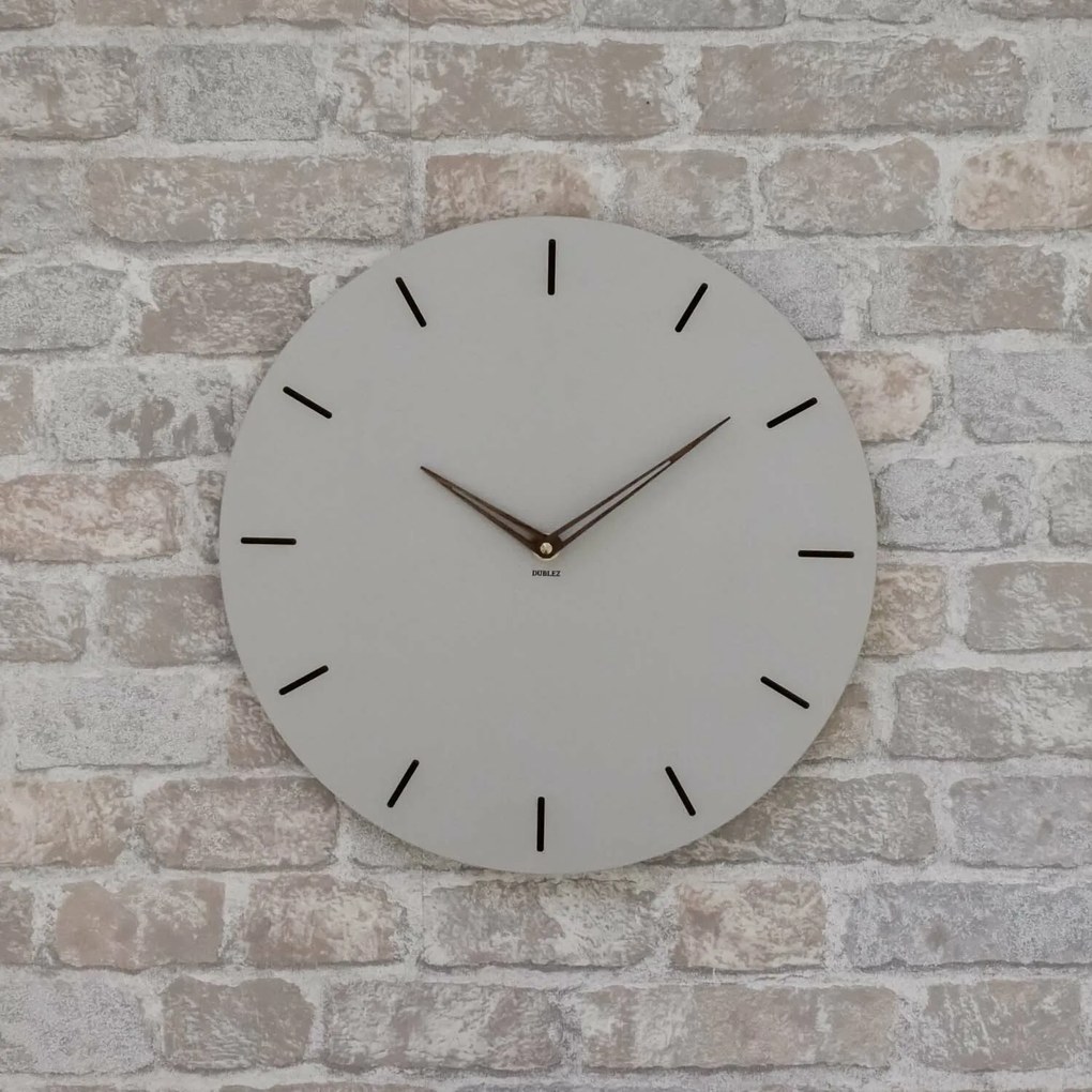 DUBLEZ | Minimalistické drevené hodiny