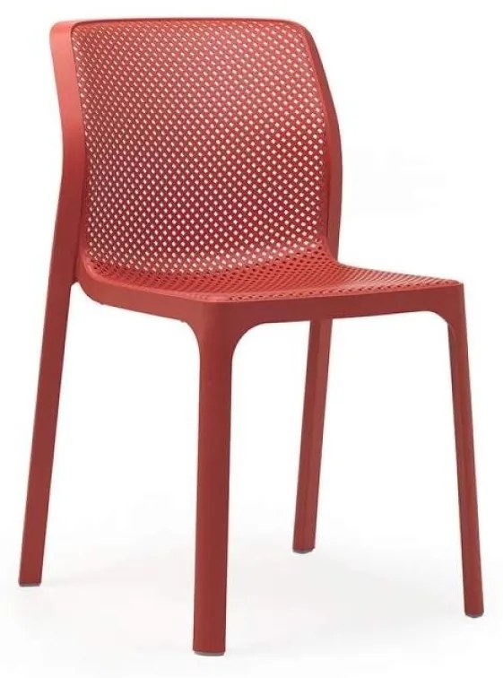 BIT záhradná stolička bez podrúčok tortora