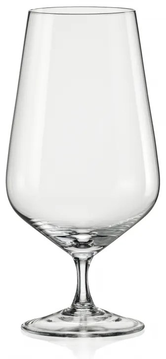 Poháre na pivo, Crystalex, SANDRA, 540 ml, 6 ks