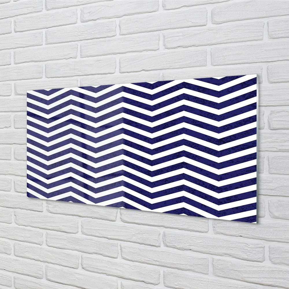 Sklenený obklad do kuchyne Stripes 120x60 cm