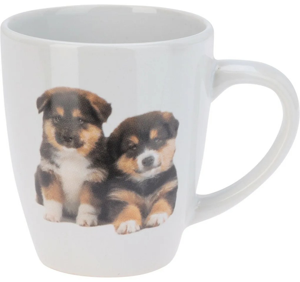 Súprava kameninových hrnčekov Dogs 3 ks, 220 ml
