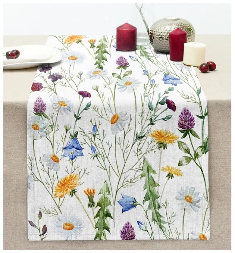 Behúň na stôl 40x130 cm Meadow Flower – Mila Home