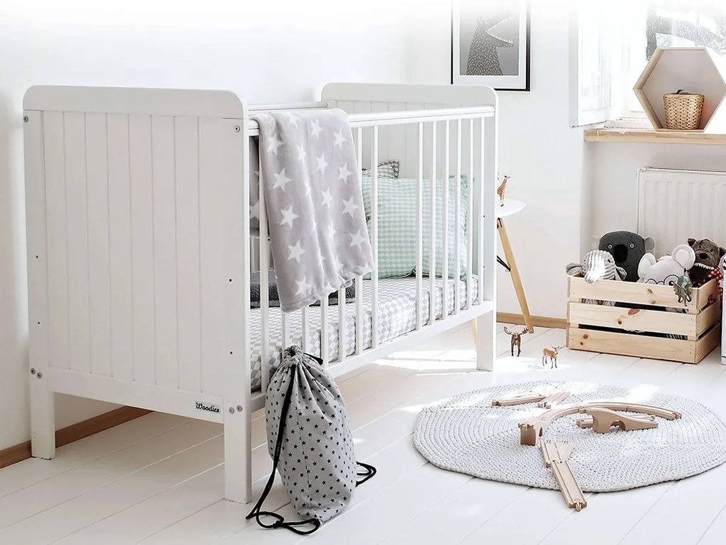 WO Detská postieľka Country Cot 120x60 Variant úložný box: Bez úložného boxu