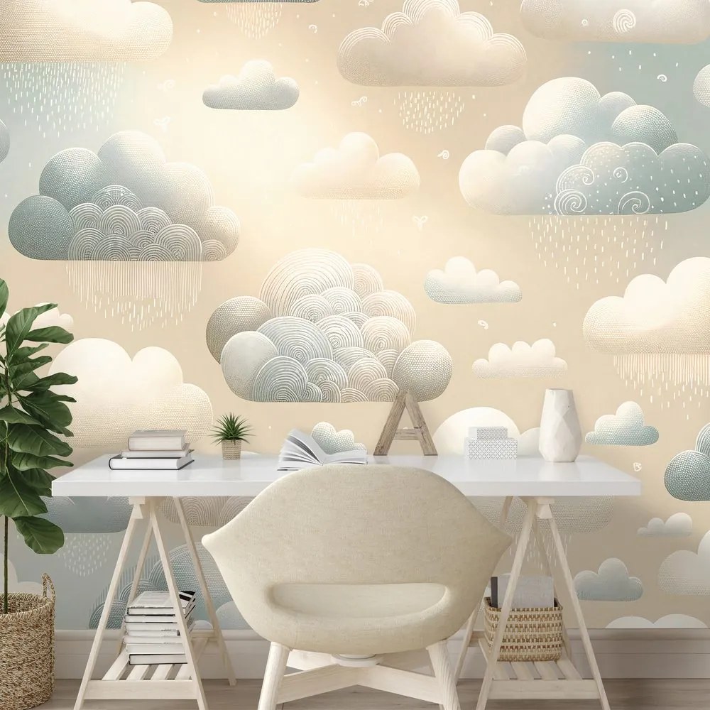 Fototapeta rozprávkové dažďové mraky