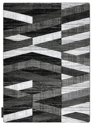 Kusový koberec ALTER Bax pruhy sivý