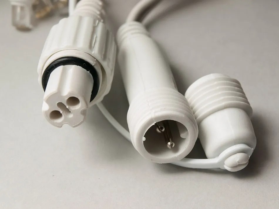 DECOLED LED světelná záclona, 1x1,5 m, bi-color, 150 diod