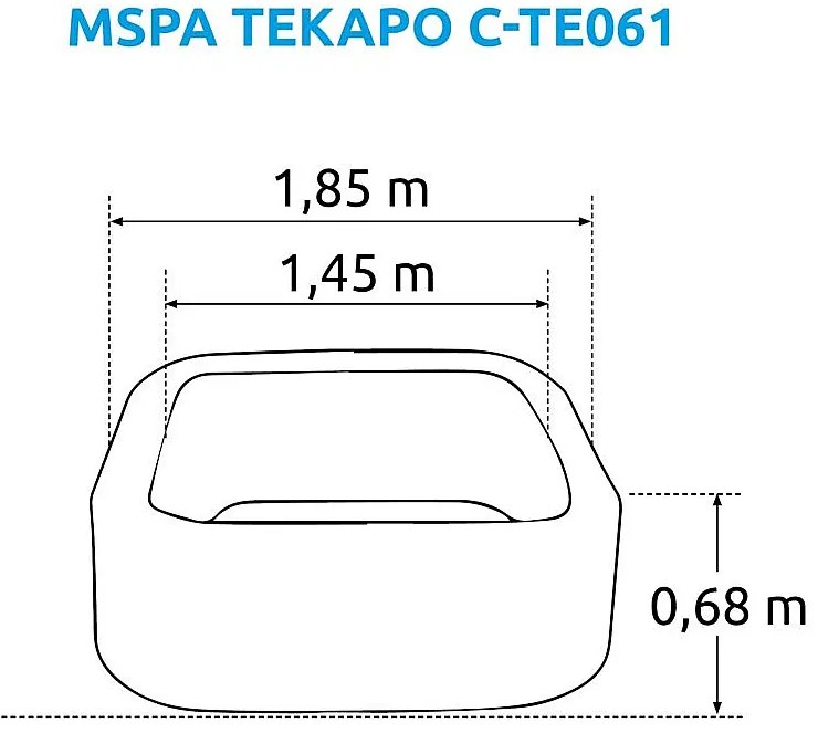 MARIMEX Bazén vírivý MSPA Tekapo C-TE061