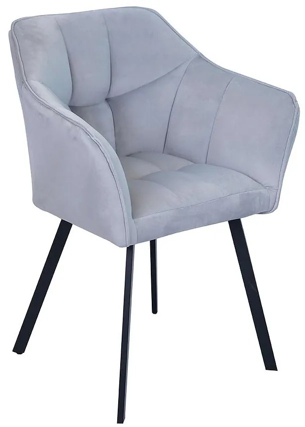 Stolička Nevada svetlosivá