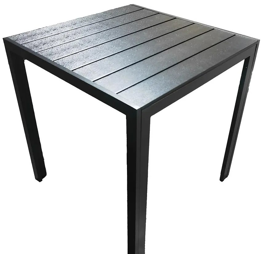 Stôl Douglas čierny 70x70 cm