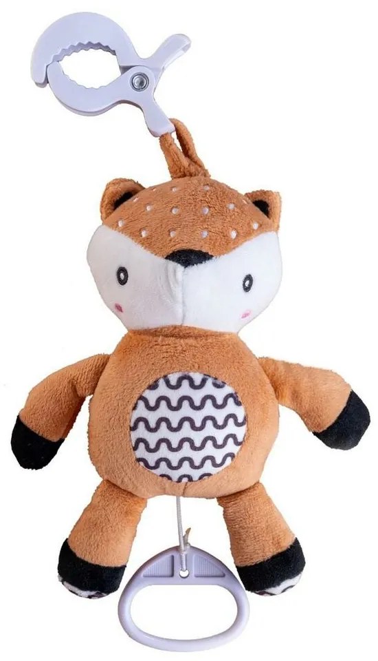 Naťahovací hrací strojček babyted Srnček plyš 30 cm záves na postieľku / kočík
