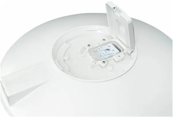 LED vonkajšie stropné svietidlo s pohybovým senzorom VISTA LED/15W/230V pr. 26 cm IP54 biela