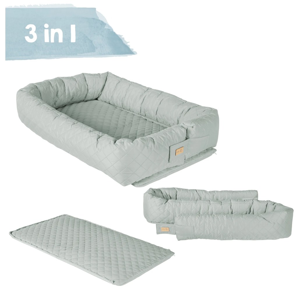 roba Hniezdočko, prebaľovacia podložka, mantinel do postieľky 3 v 1 (100393123)