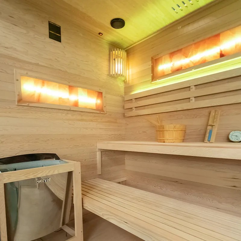 BPS-koupelny Fínska sauna Relax HYD-4785 180x160, 4-5 osôb