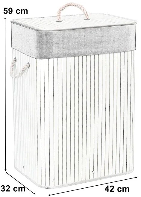 Kôš na bielizeň čierny / sivý