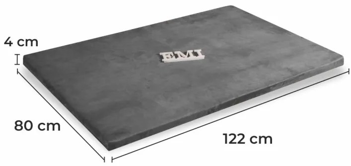 Poduška na záhradné sedenie sivá EMI