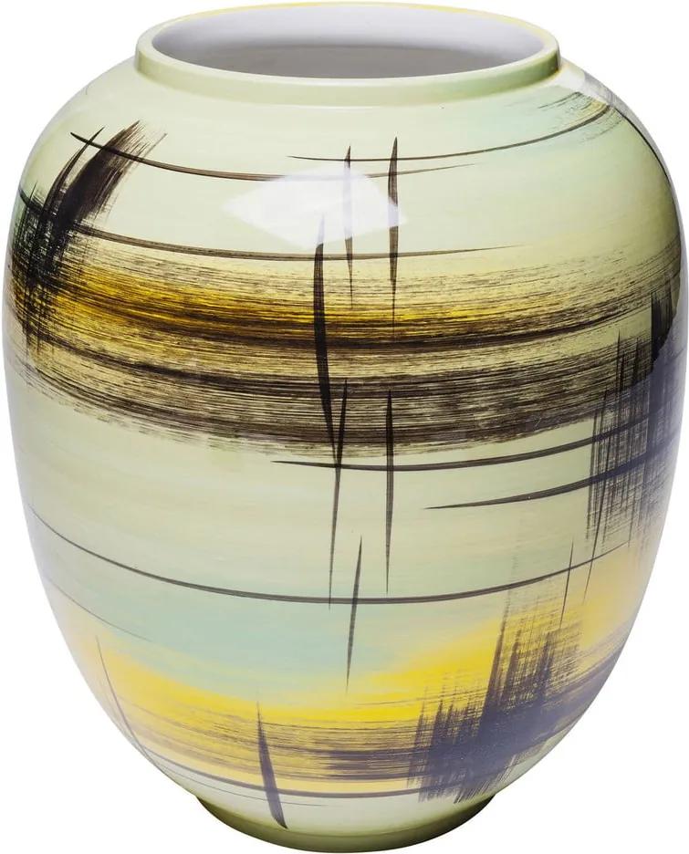 Dekoratívna porcelánová váza Kare Design, výška 31 cm