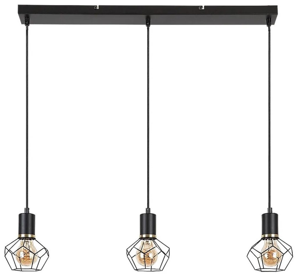 Rabalux 72242 - Luster na lanku FRAN 3xE27/40W/230V