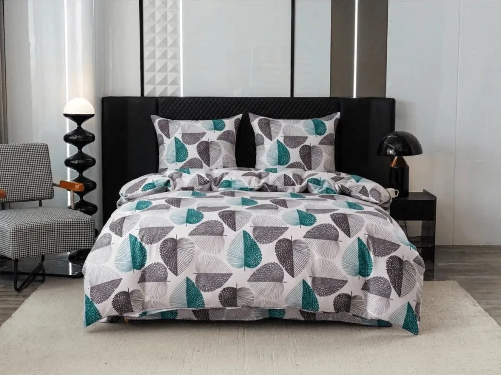 Obliečky z mikrovlákna PULINA sivé Rozmer obliečky: 2 ks 70 x 80 cm | 160 x 200 cm