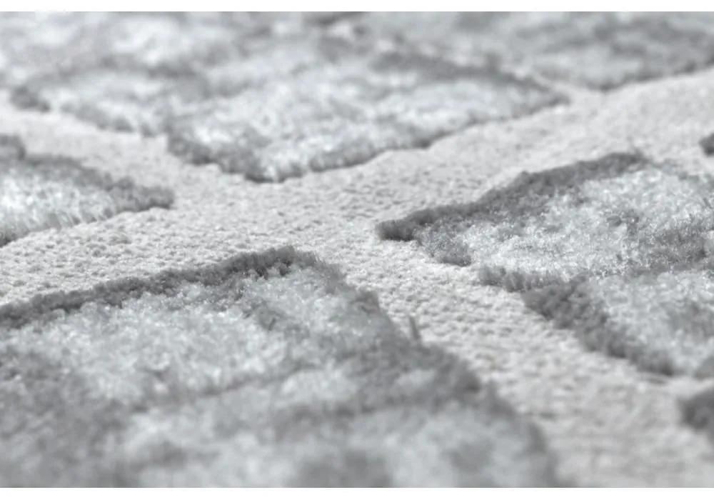 Kusový koberec Selma šedý kruh 100cm