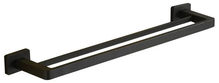 Mexen príslušenstvo, ASIS kúpeľkový držiak na uteráky, čierna, 7017625-70