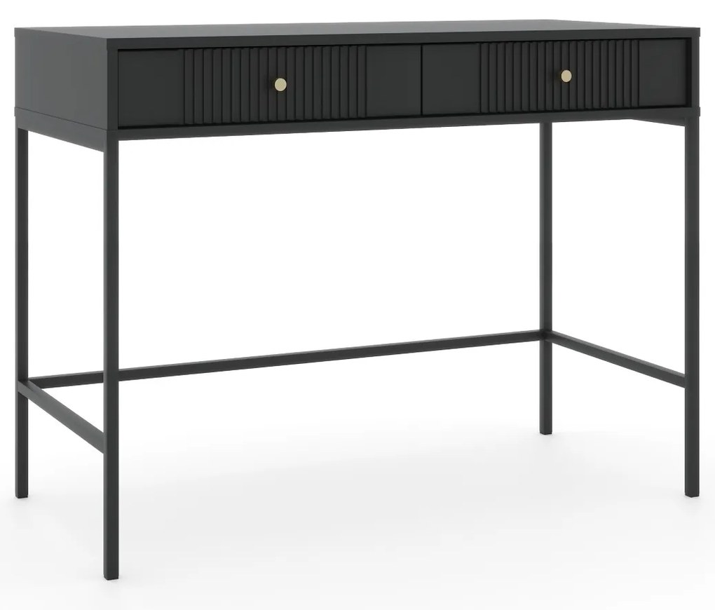 Toaletný stolík Iseo 104,3 cm čierny