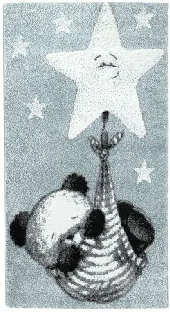 Koberce Breno Kusový koberec Kiddo A1083 blue, modrá,80 x 150 cm