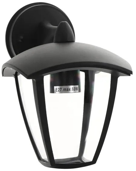 Brilagi - LED Vonkajšie nástenné svietidlo LUNA 1xE27/60W/230V IP44