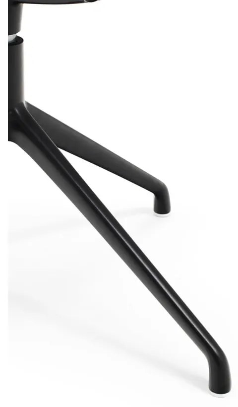 Čierne čalúnené jedálenské kreslá v súprave 2 ks Add – Teulat