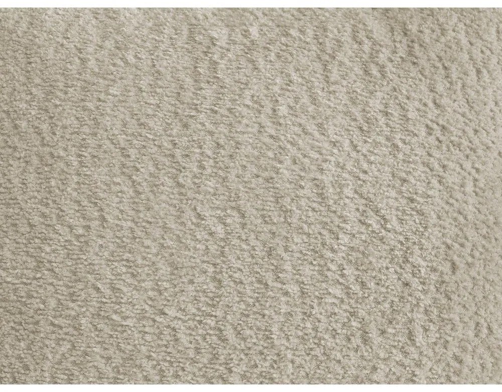 Béžová rozkladacia/s úložným priestorom rohová pohovka z textílie buklé (ľavý roh/s leňoškou) Roxelane – Bobochic Paris