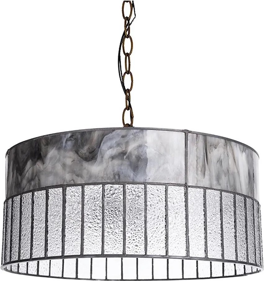 Prezent 210 - Luster na reťazi TIFFANY 2xE27/60W/230V