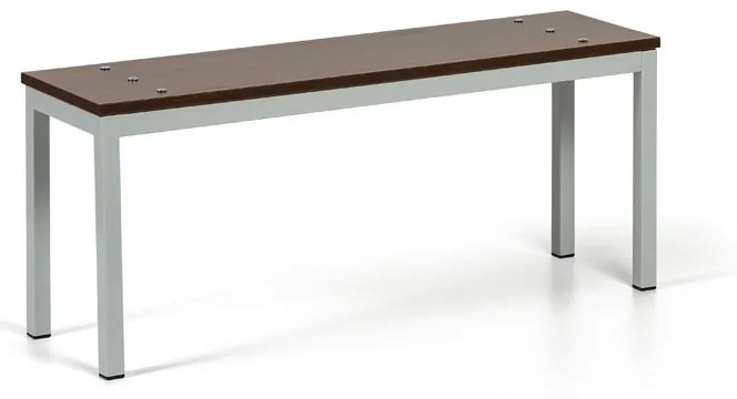 Šatníková lavica, sedák - lamino, dĺžka 1000 mm, orech