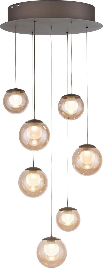 XXXLutz ZÁVESNÉ LED SVIETIDLO, 40/40/180 cm Neuhaus PURE - Interiérové svietidlá - 003467045602