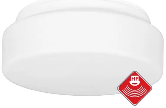 Ecolite W122-BI - Stropné svietidlo so senzorom HECTOR 1xE27/60W/230V IP44 biela