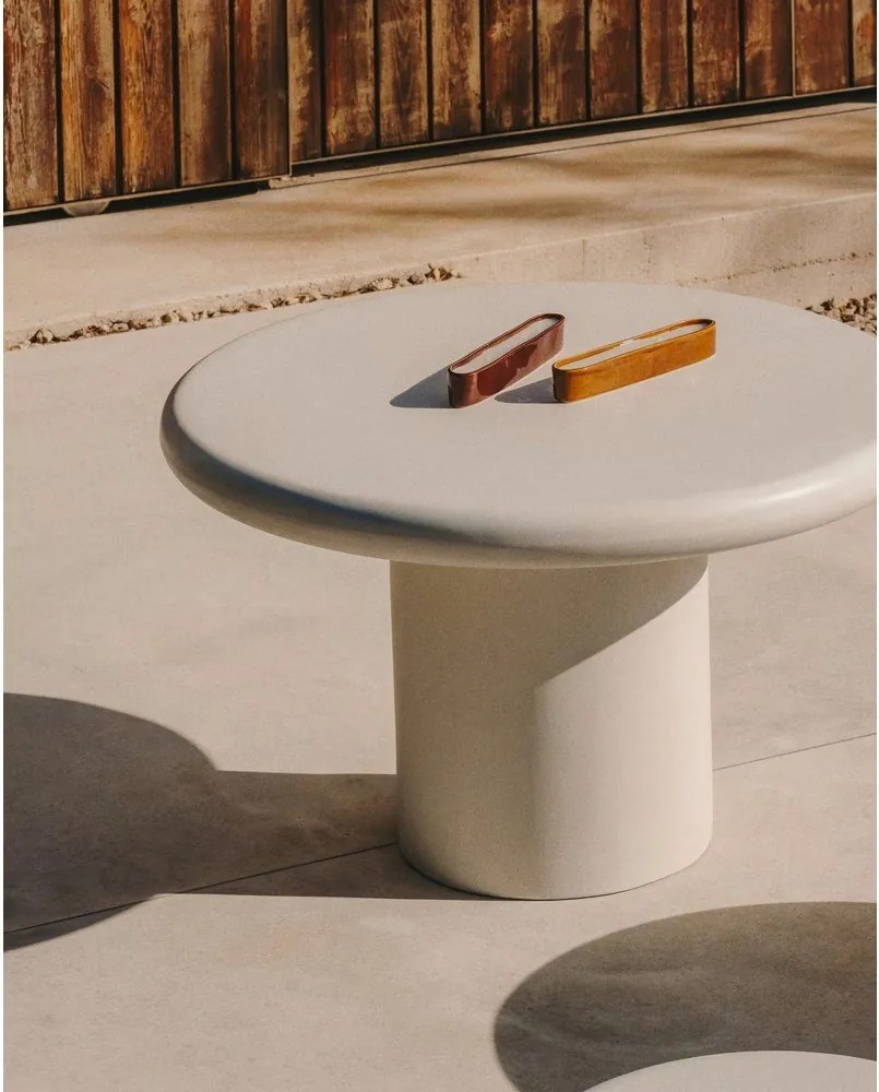 Okrúhly záhradný jedálenský stôl ø 90 cm Addaia – Kave Home