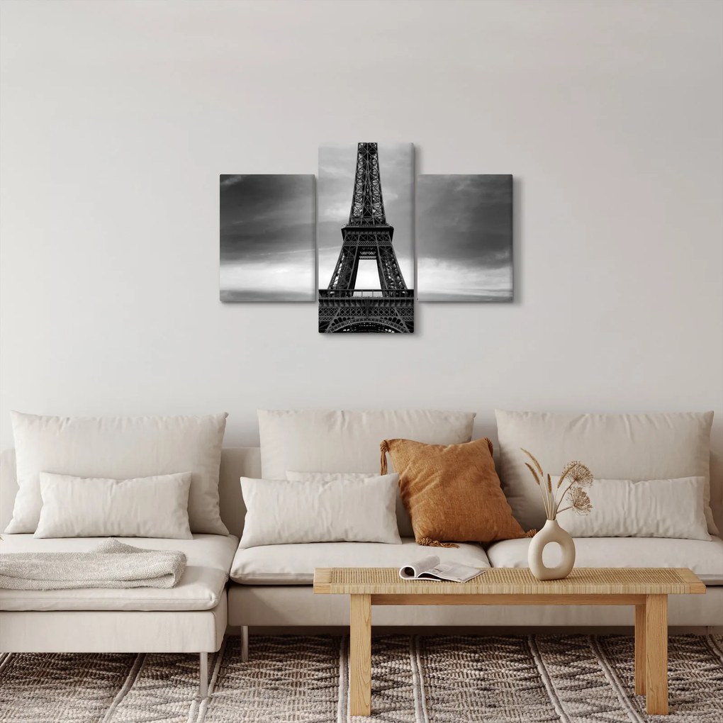 Obraz - Ružové auto v Paríži (90x60 cm)