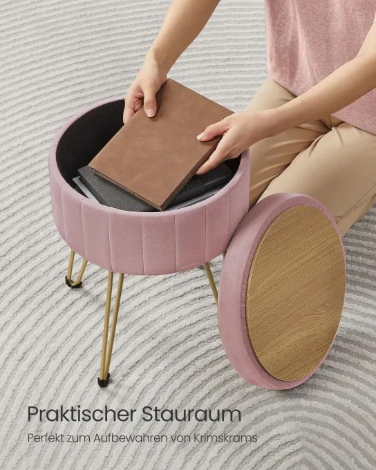Taburetka s úložným priestorom LOM003R01