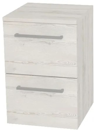 Mereo Bino, kúpeľňová skrinka spodná 50 cm, Multidecor, White Loft Pine, MER-CN694WLP1