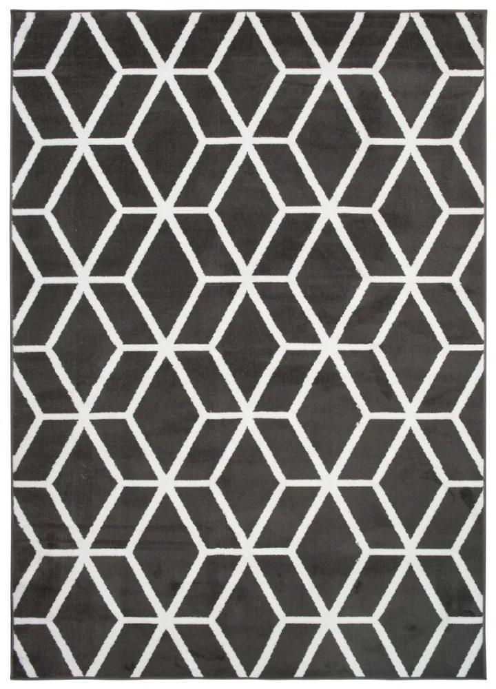 Kusový koberec PP Vegas šedý 2, Velikosti 160x220cm