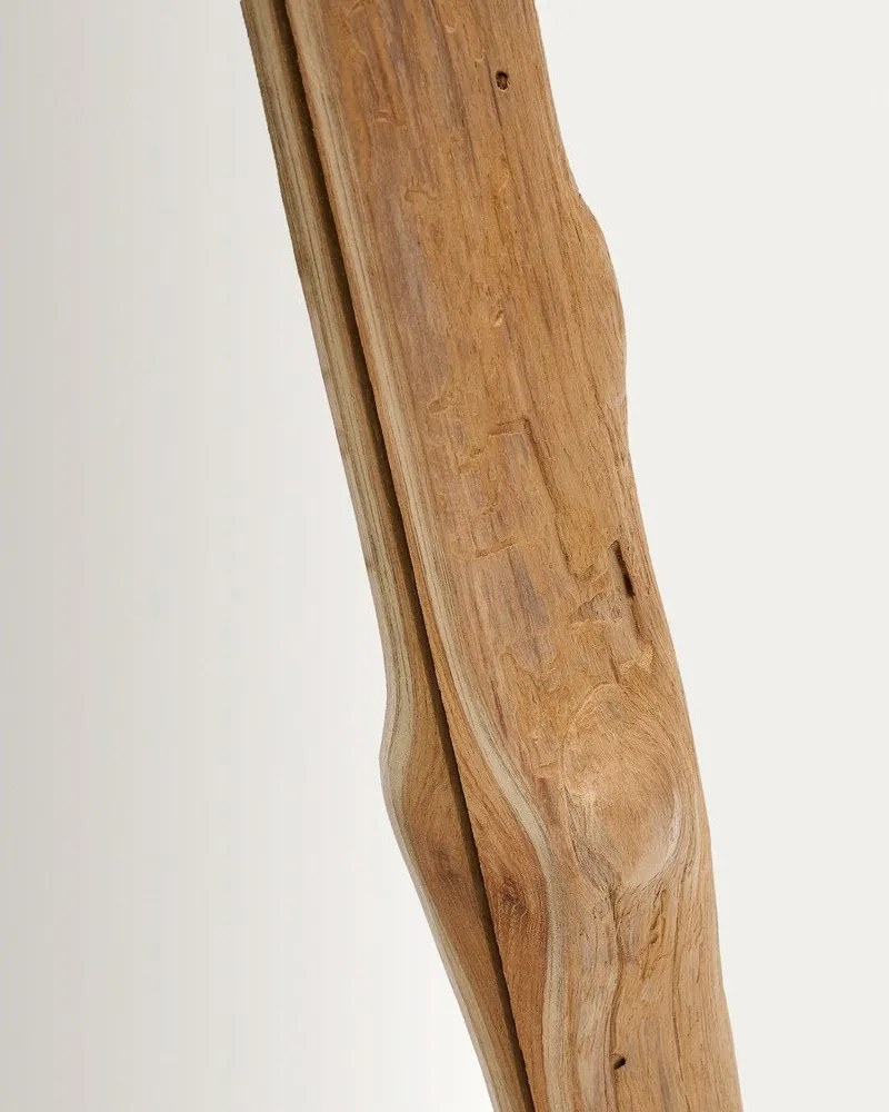 Nástenné zrkadlo s dreveným rámom 105x200 cm Ibro – Kave Home