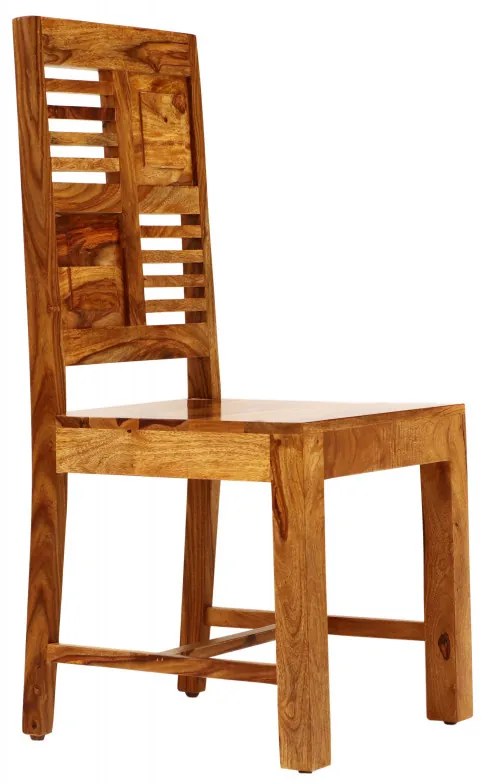 Stolička Tara z indického masívu palisander Orech