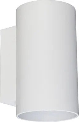 Inteligentné nástenné svietidlo okrúhle biele vrátane 2 WiFi GU10 - Sandy