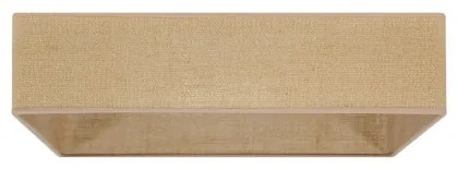 Brilagi-LED Stmievateľné svietidlo VELVET SQUARE LED/36W/230V Wi‑Fi Tuya + diaľkové ovládanie hnedé