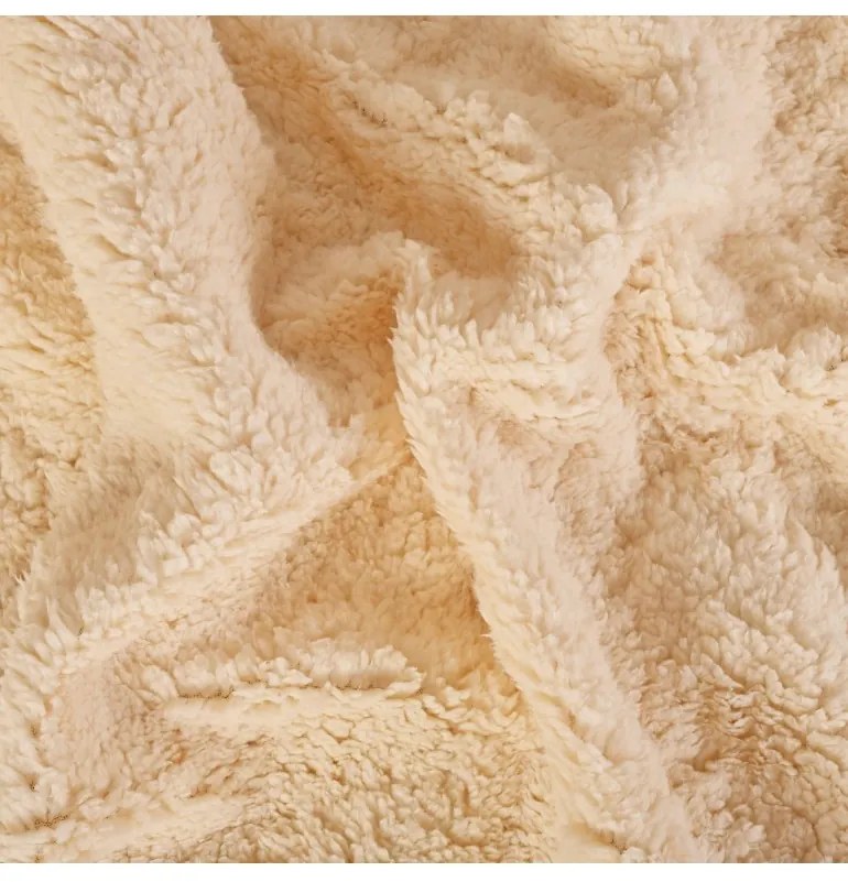 Deka obojstranná béžová 130x160 cm EMI