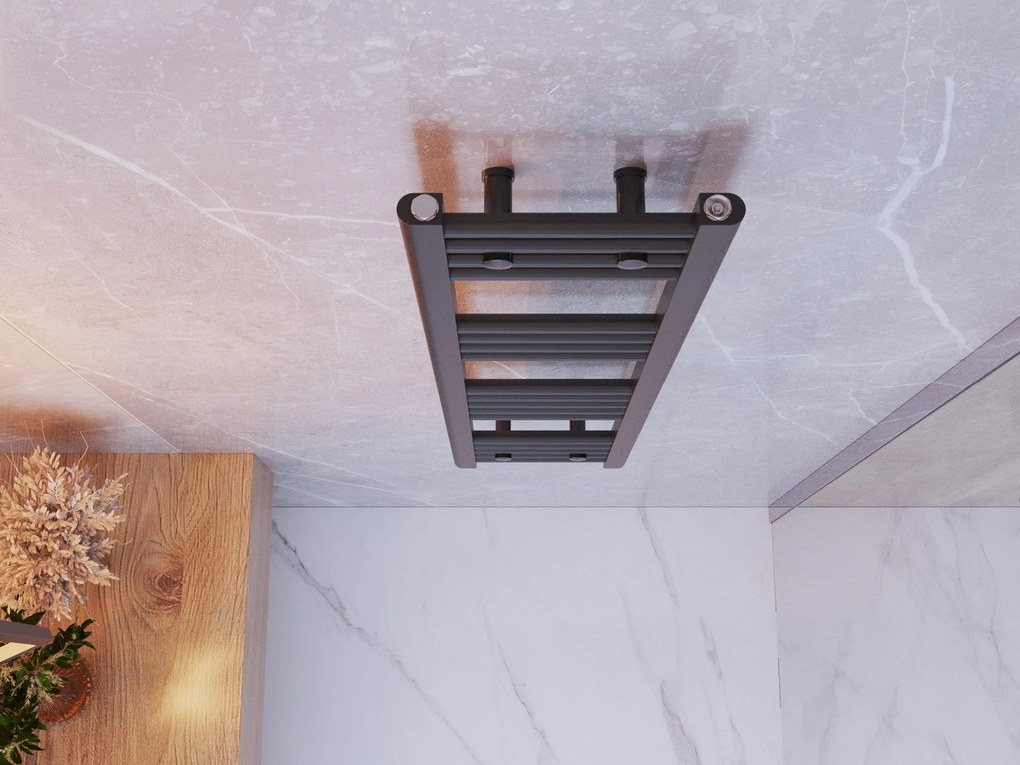 Gamma Erga Basic, vykurovacie teleso 1200x300 mm, 336 W, čierna, ERG-LAV-BASIC-12030-BK