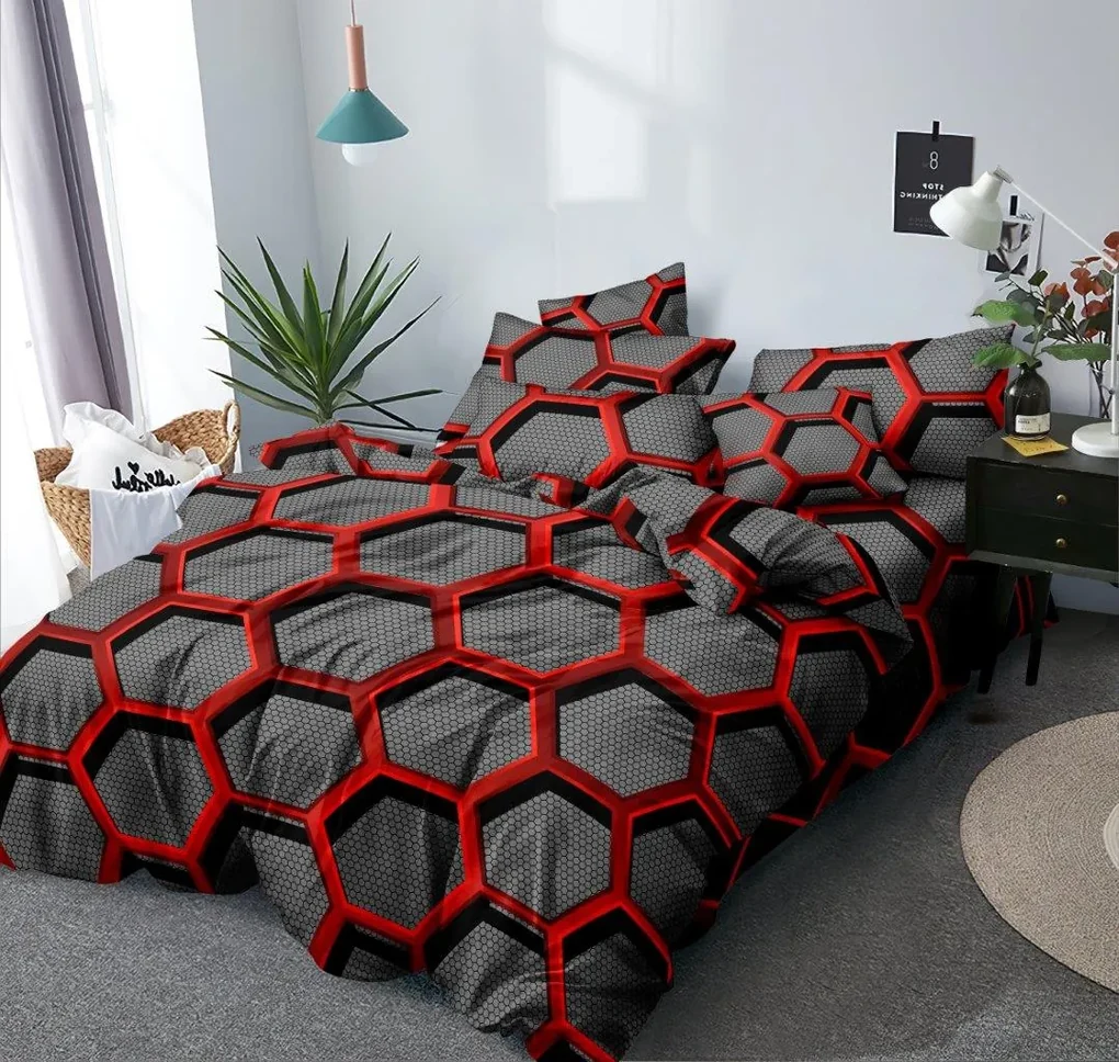 Súprava obliečok z mikrovlákna ZORINO sivá + plachta Jersey 90x200cm