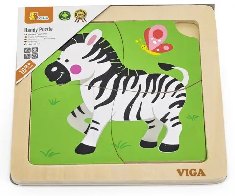 Puzzle na podložke Viga 51317 zebra